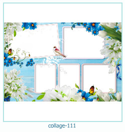 Collage picture frame 111