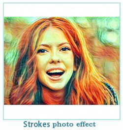 strokes dreamscope photo effect